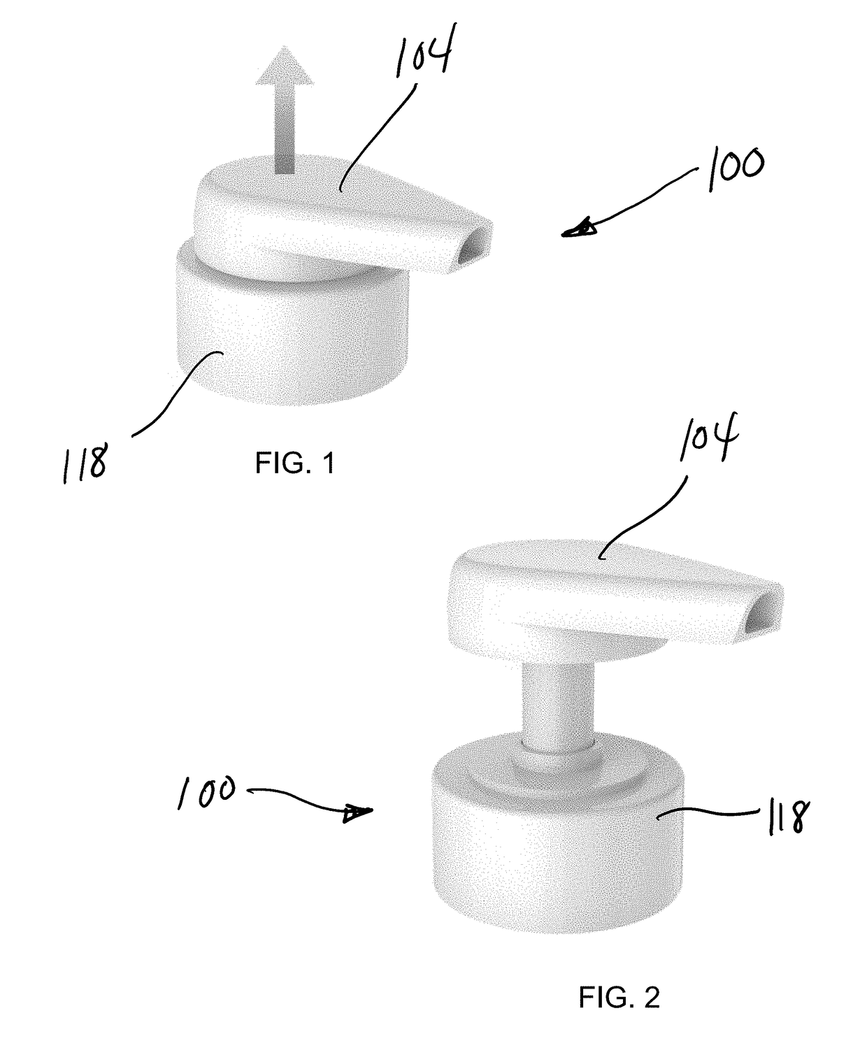 Dispensing pump with locking strcutures and methods of using the same