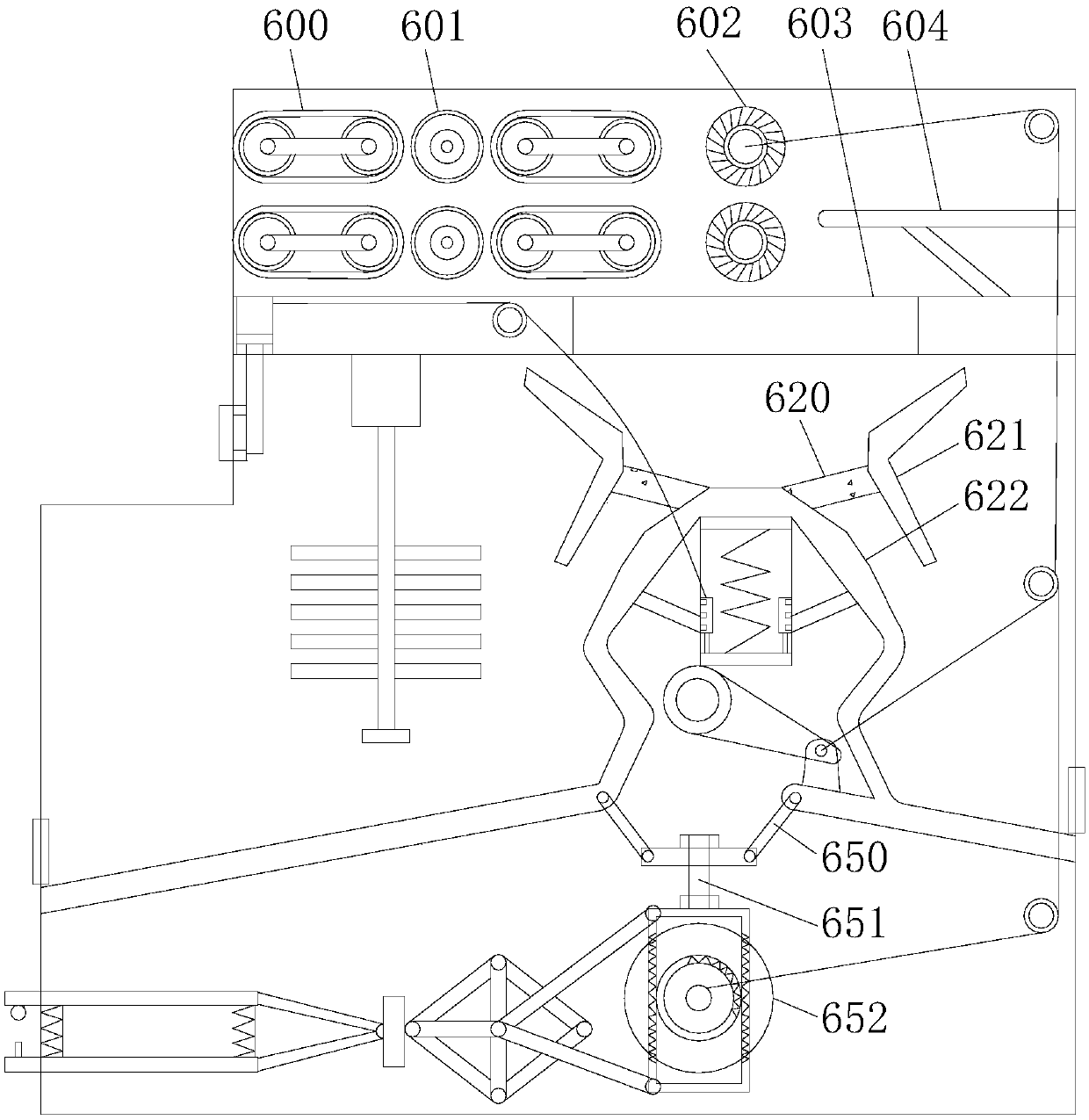 Wood plate grinding device