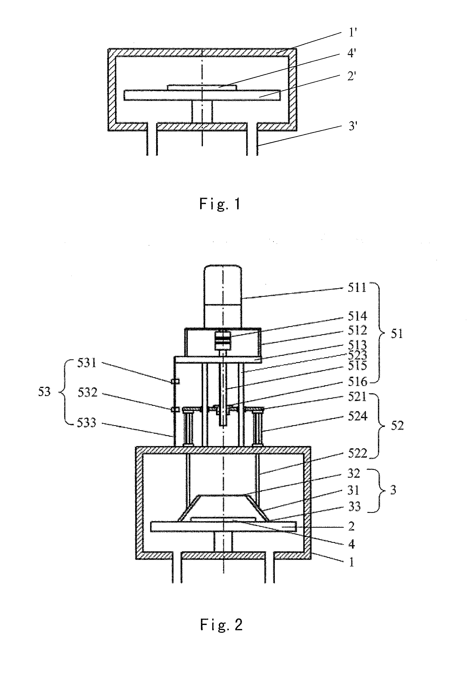 Vacuum drying apparatus and vacuum drying method using the same