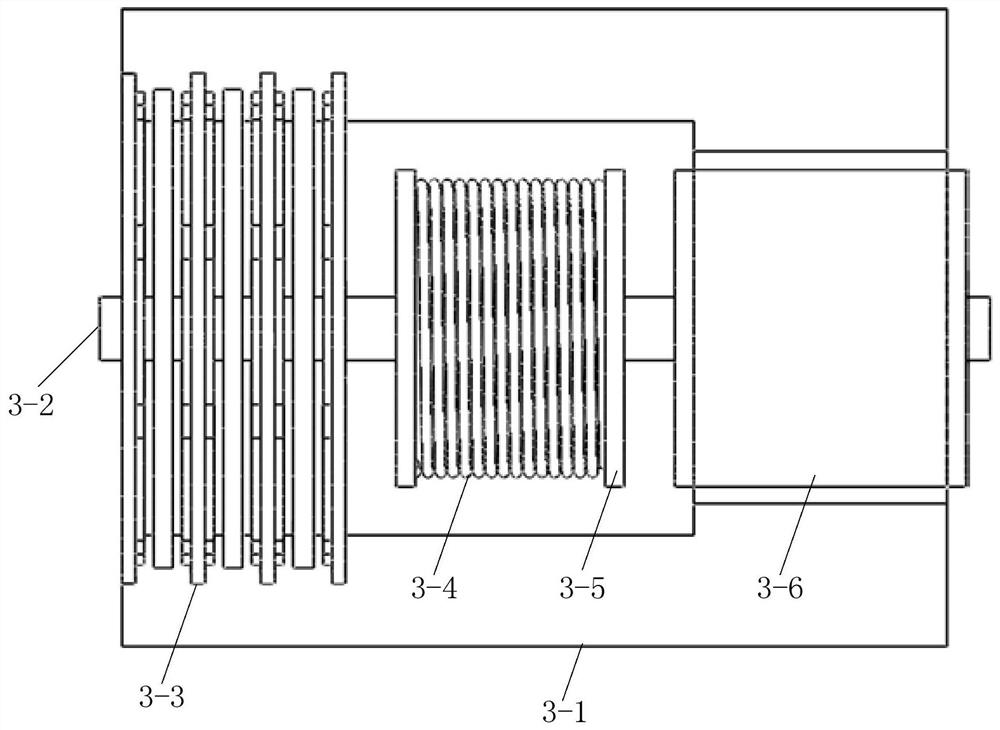 Electromagnetic damping device for spacecraft recovery