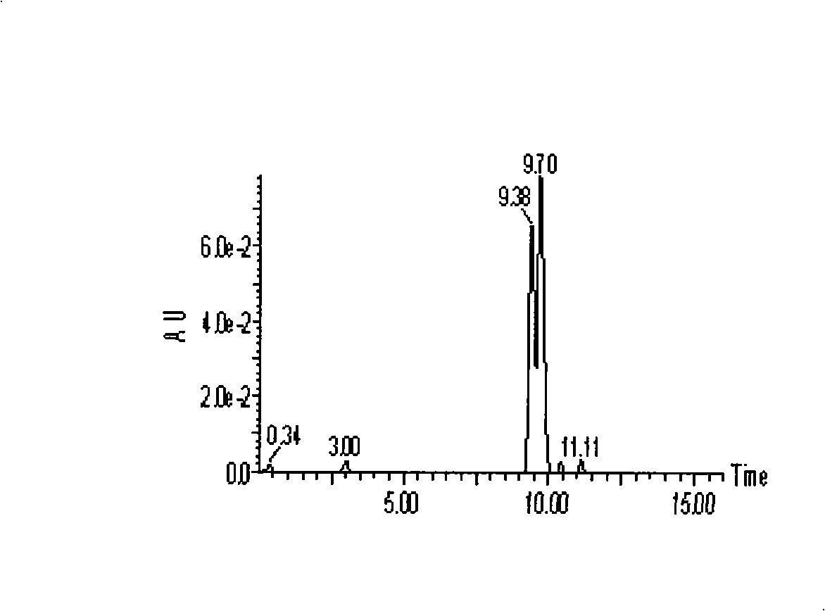 Bacterial strain for microbial transformation phytosterin as yield per unit androstane diene diketone