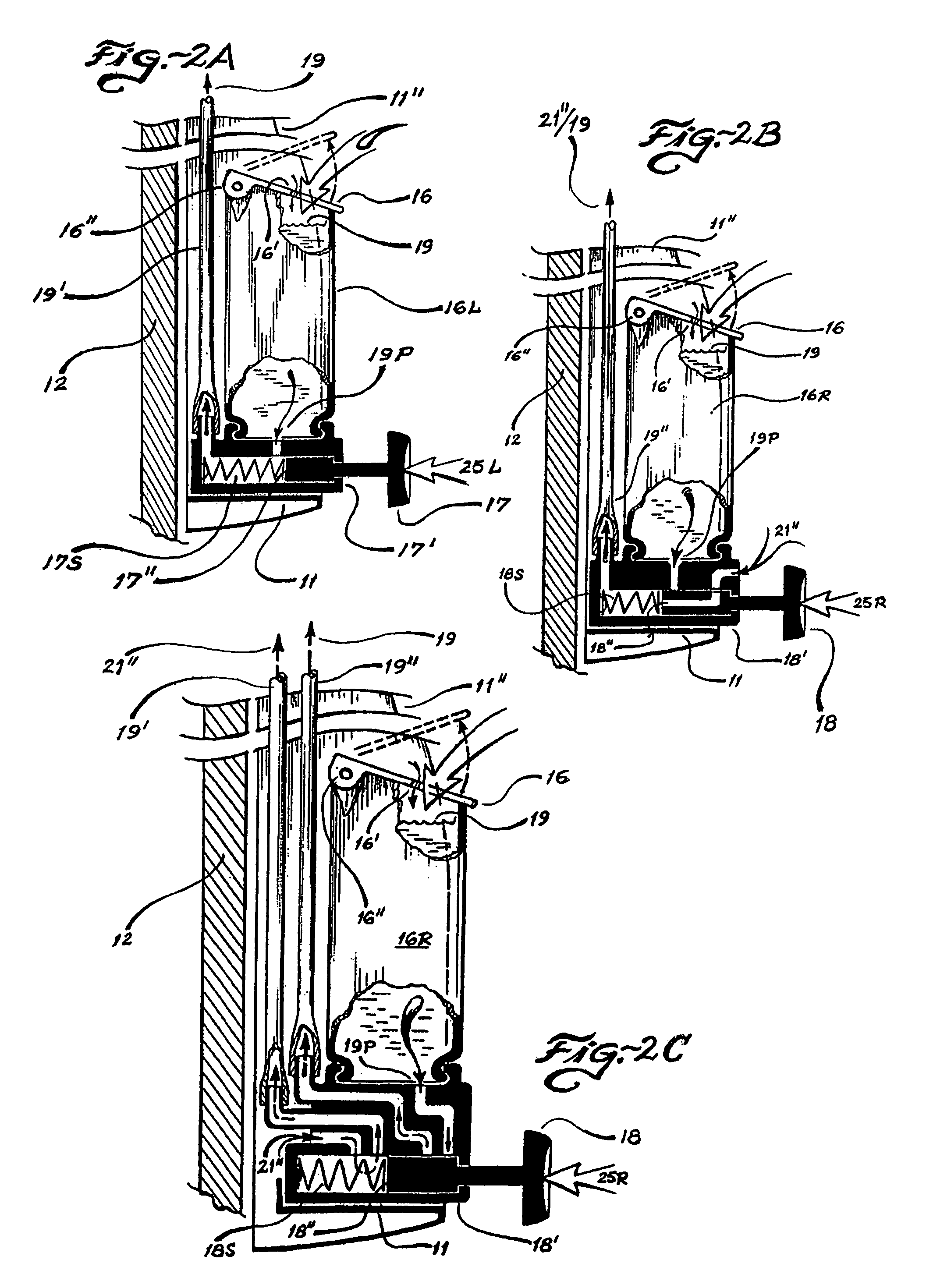 Universal suds-mix fluidic-circuit bubblizer-chamber