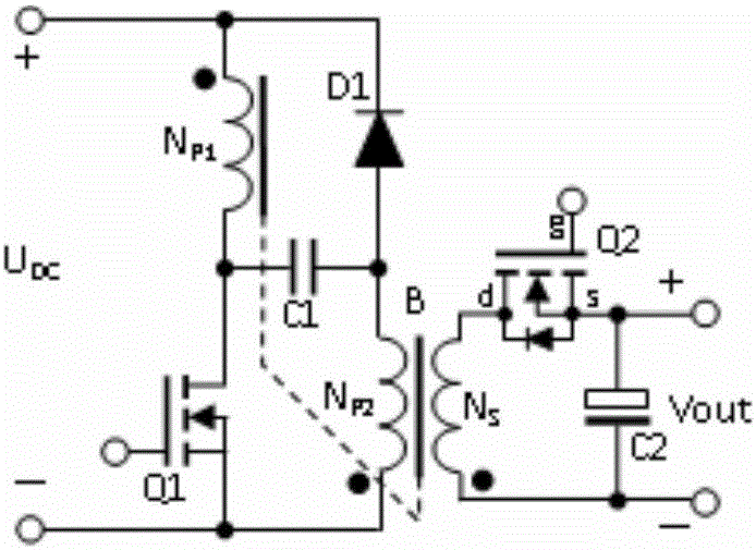 Fly-back type switching power supply