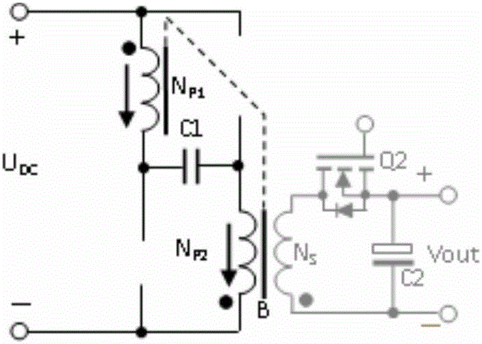 Fly-back type switching power supply