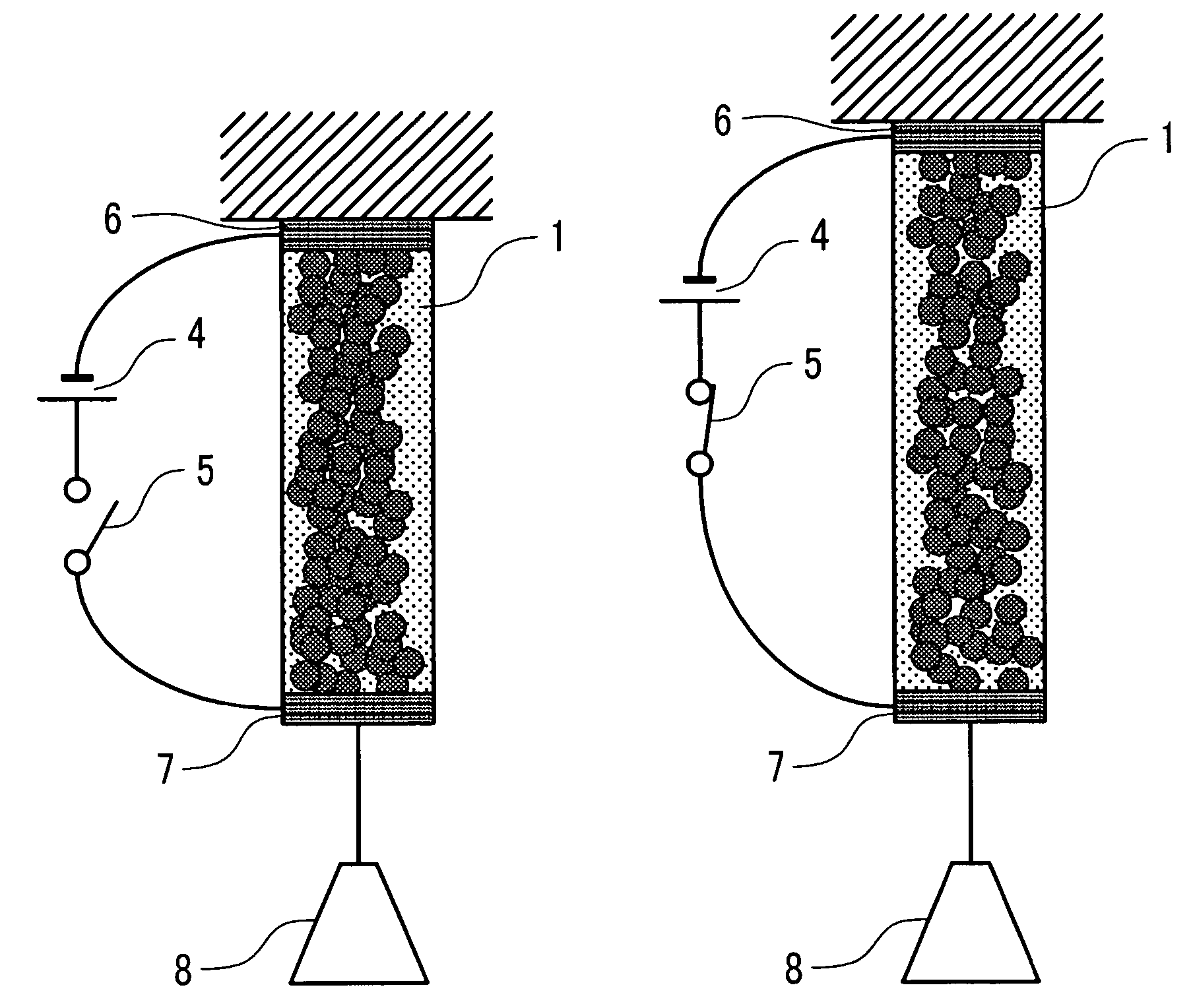 Actuator and material for the actuator