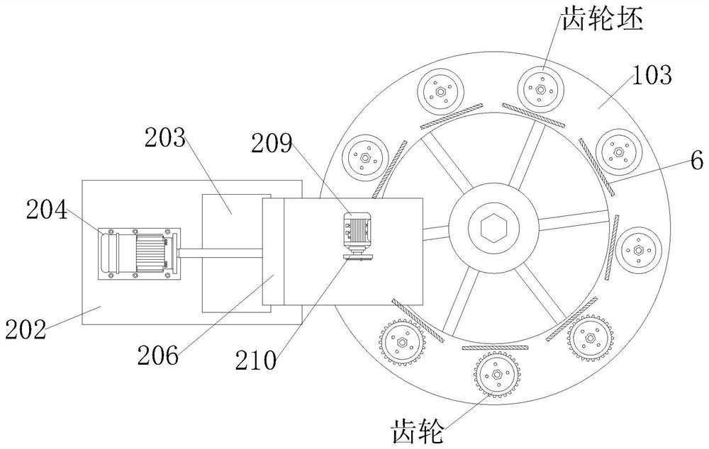 Digital intelligent control gear machining tool