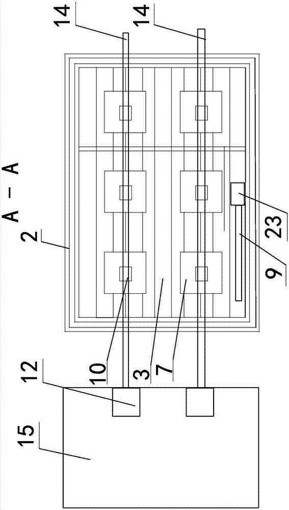 Measurement device for volume deformation of foam concrete under condition of steam curing