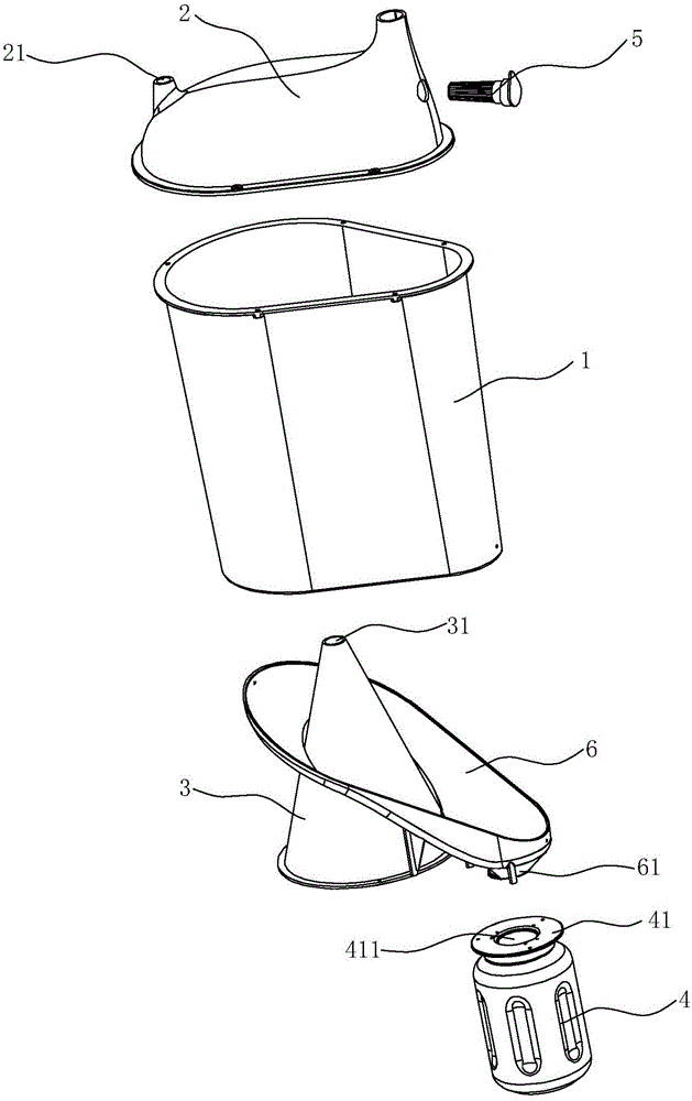 Insect trapping device