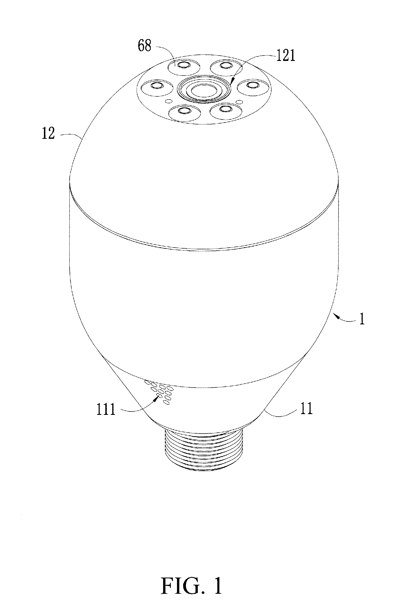 Multiple detection function modularized lighting device