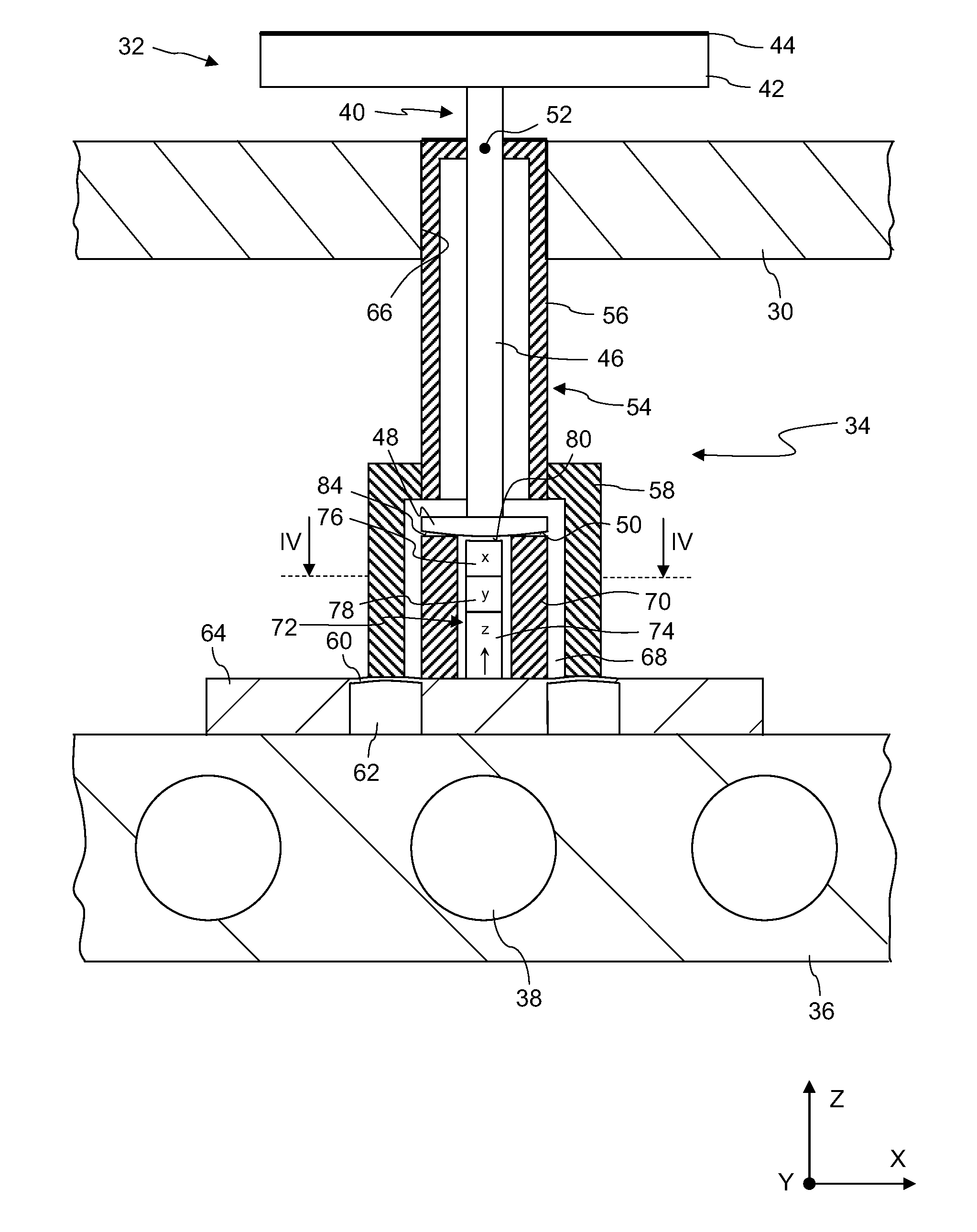 Multi facet mirror of a microlithographic projection exposure apparatus