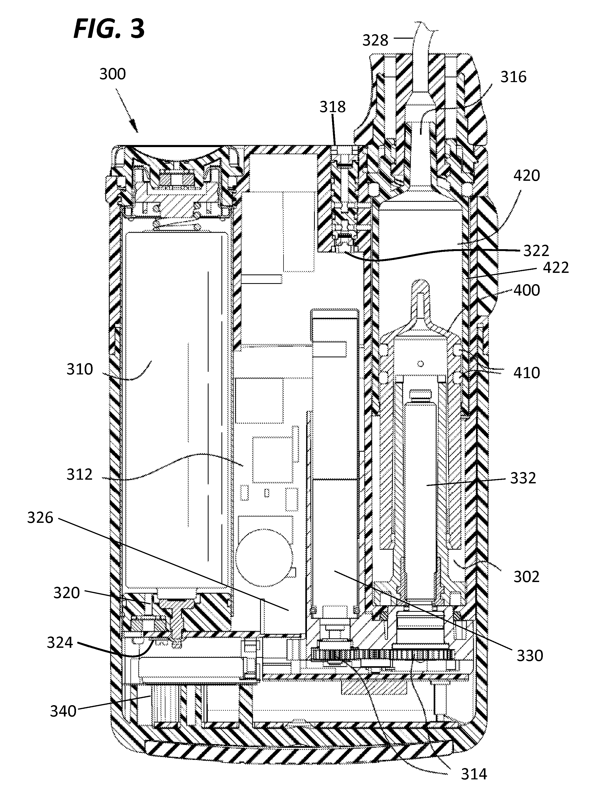 Portable infusion pump with pressure and temperature compensation