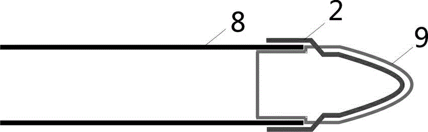 Distributive optical fiber detection method for mining overburden rock deformation