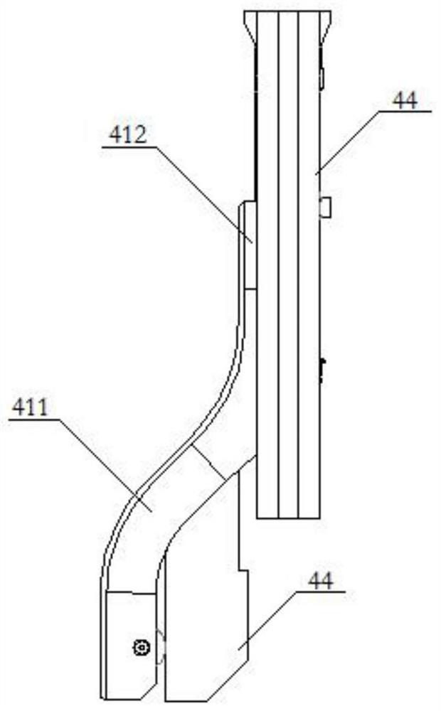 Iron chisel supply unit and blast furnace taphole drilling device