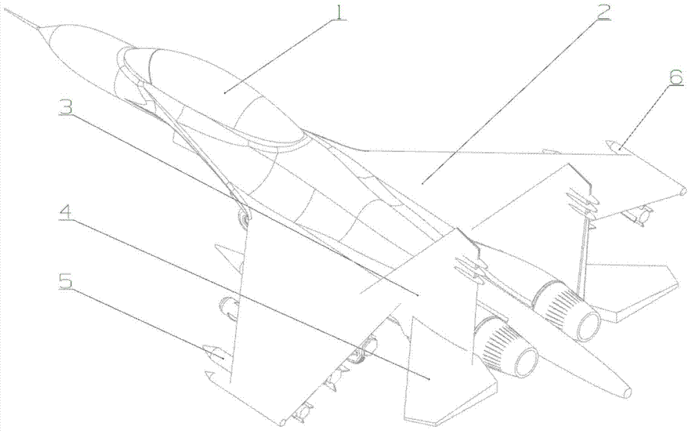 A kind of numerical control processing method of aircraft model