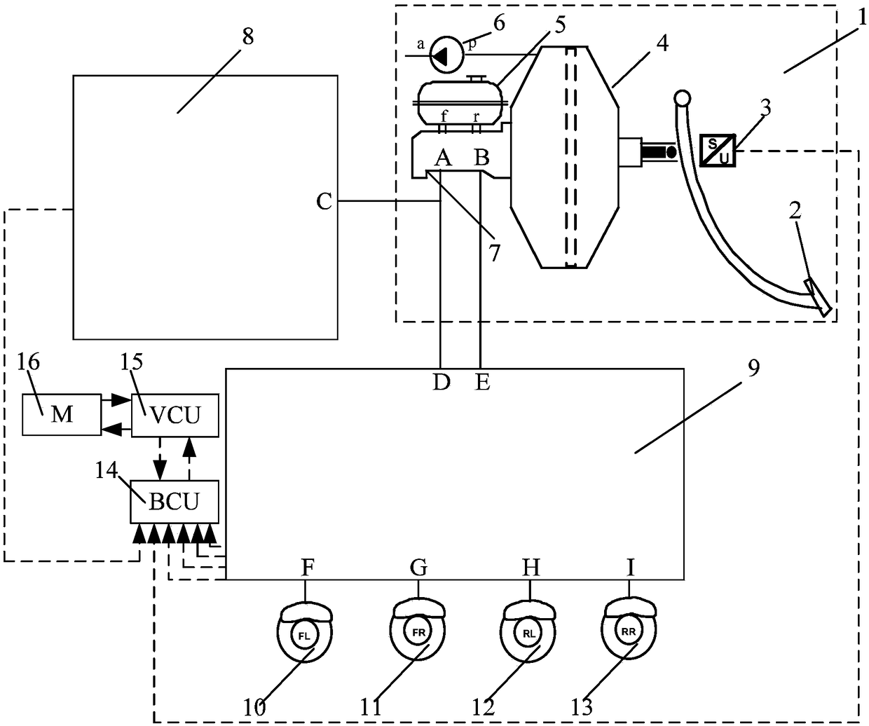 Brake energy recycling device and method for controlling same