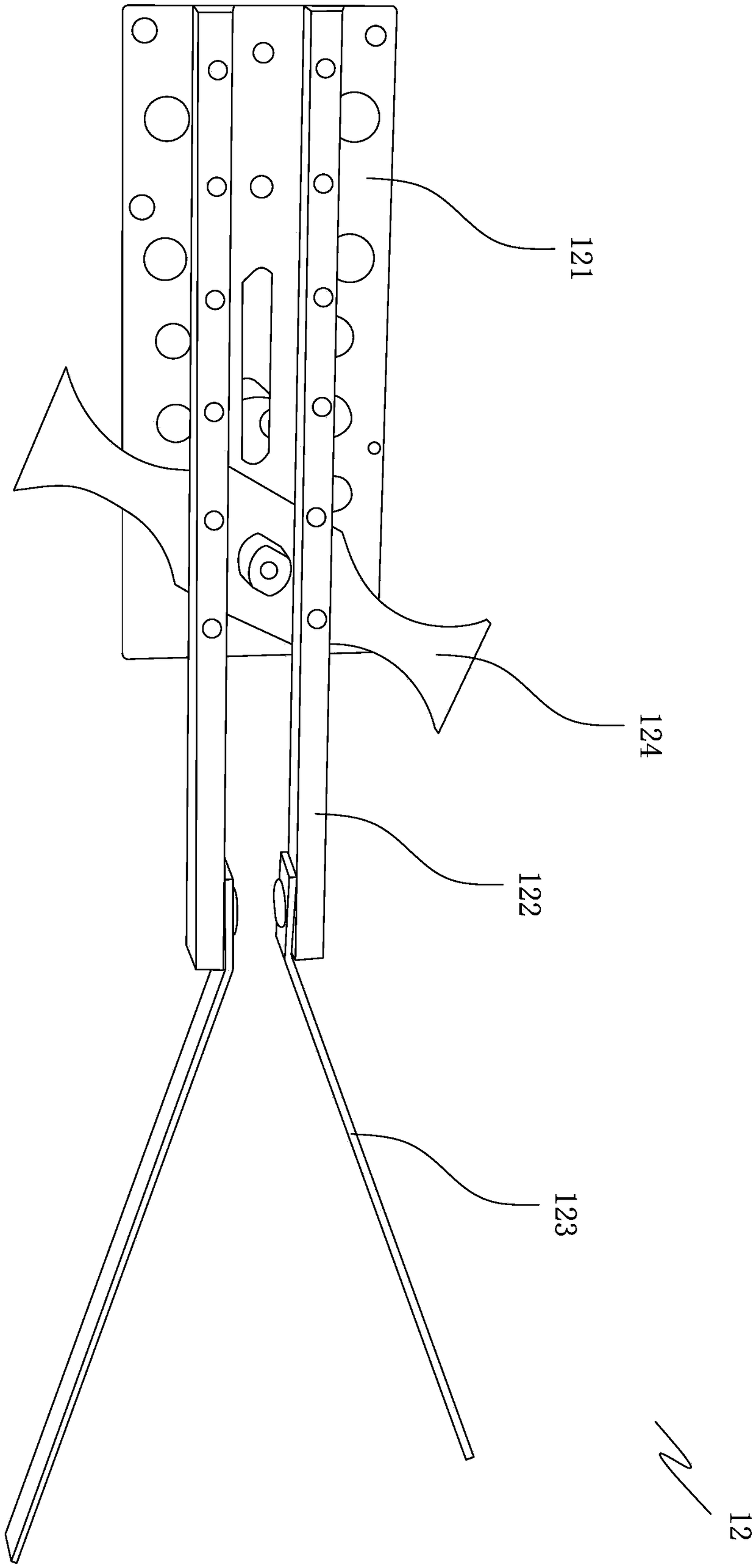 A tower-free barrier clearing device and method