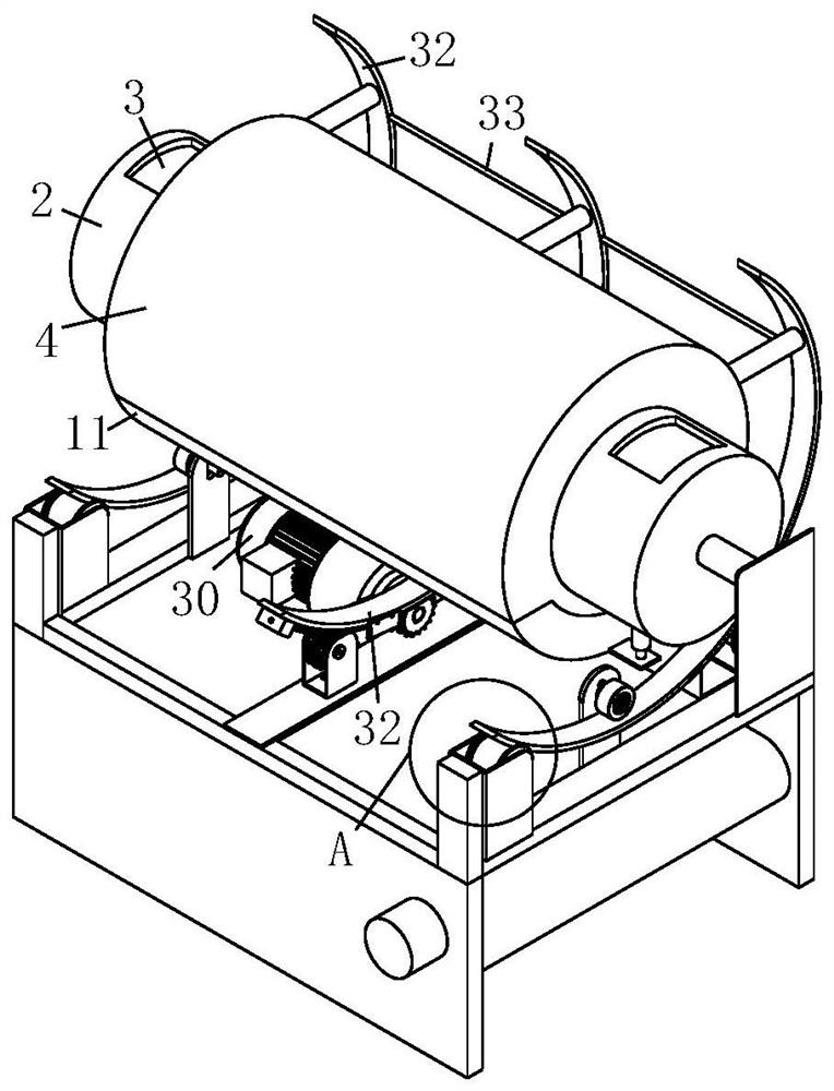 Coal gangue separation equipment based on strength difference