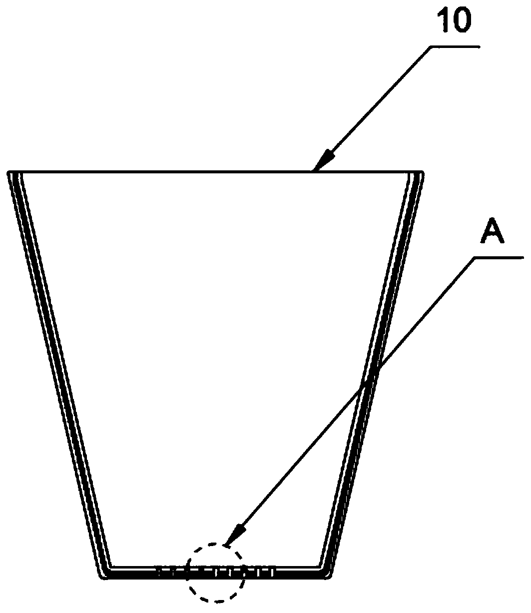 Cynanchum thesioides seed seedling culture device and method