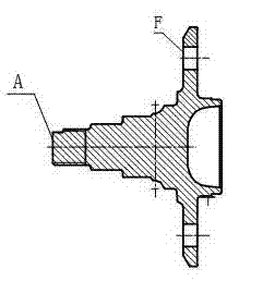 Method for grinding and positioning inner ring of third-generation wheel hub bearing