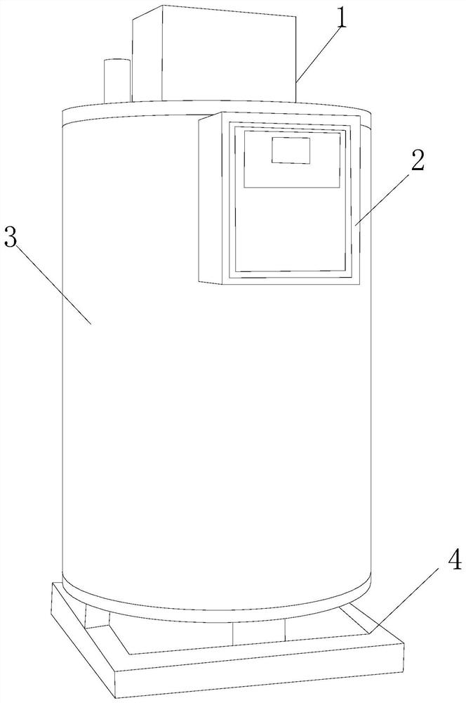 Multi-tube type efficient energy-saving environment-friendly boiler