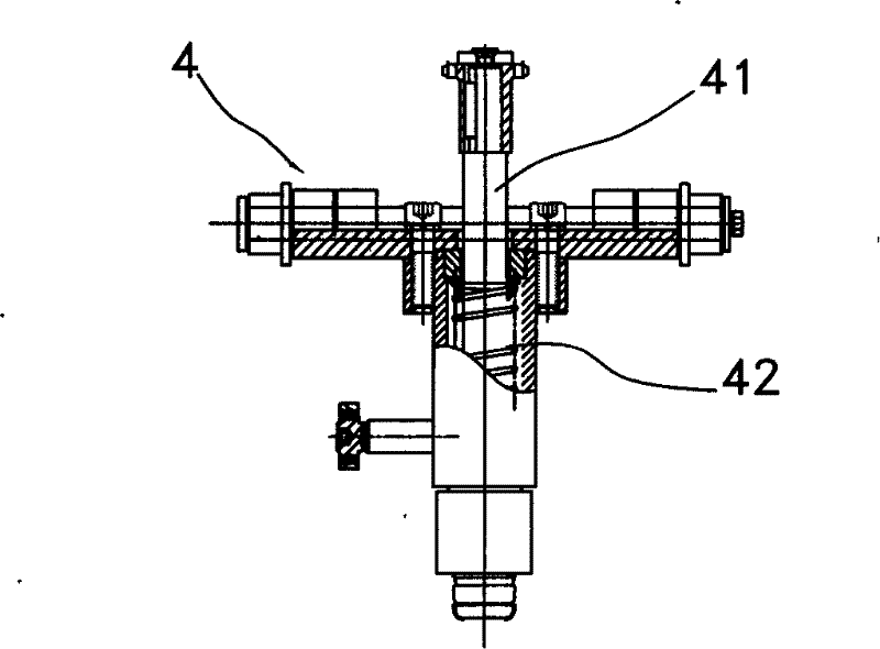 Chain-drive mechanism of heating machine