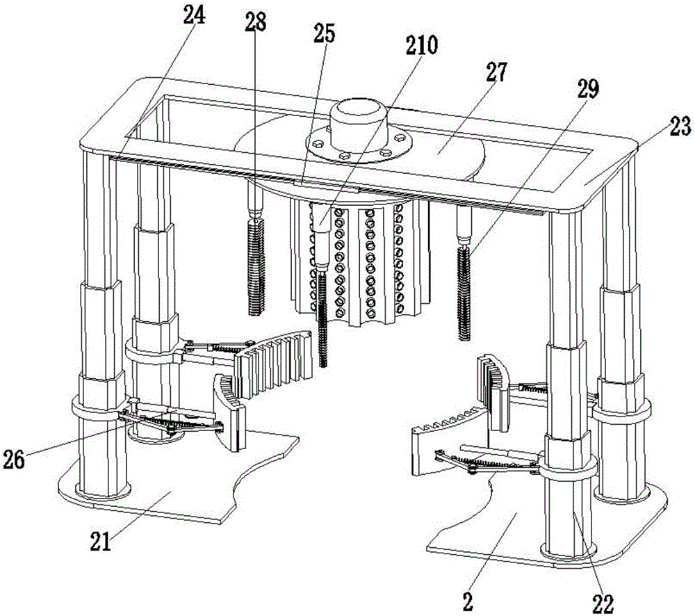 Full-automatic electromotor stator core cleaning equipment of power distribution station