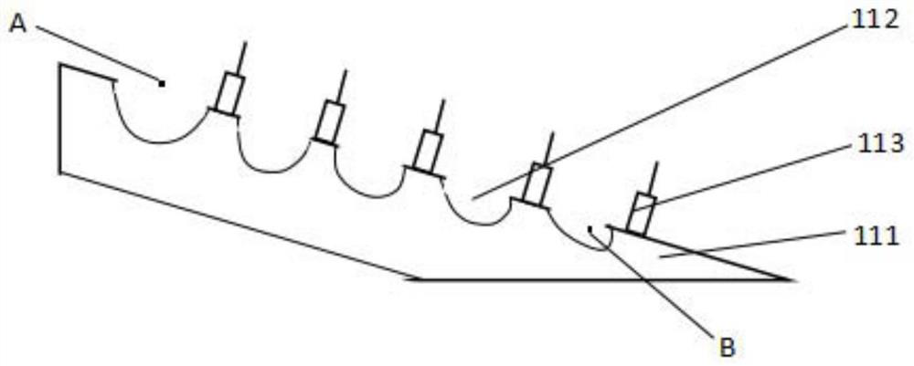 Coking wastewater zero-discharge salt separation treatment system and method