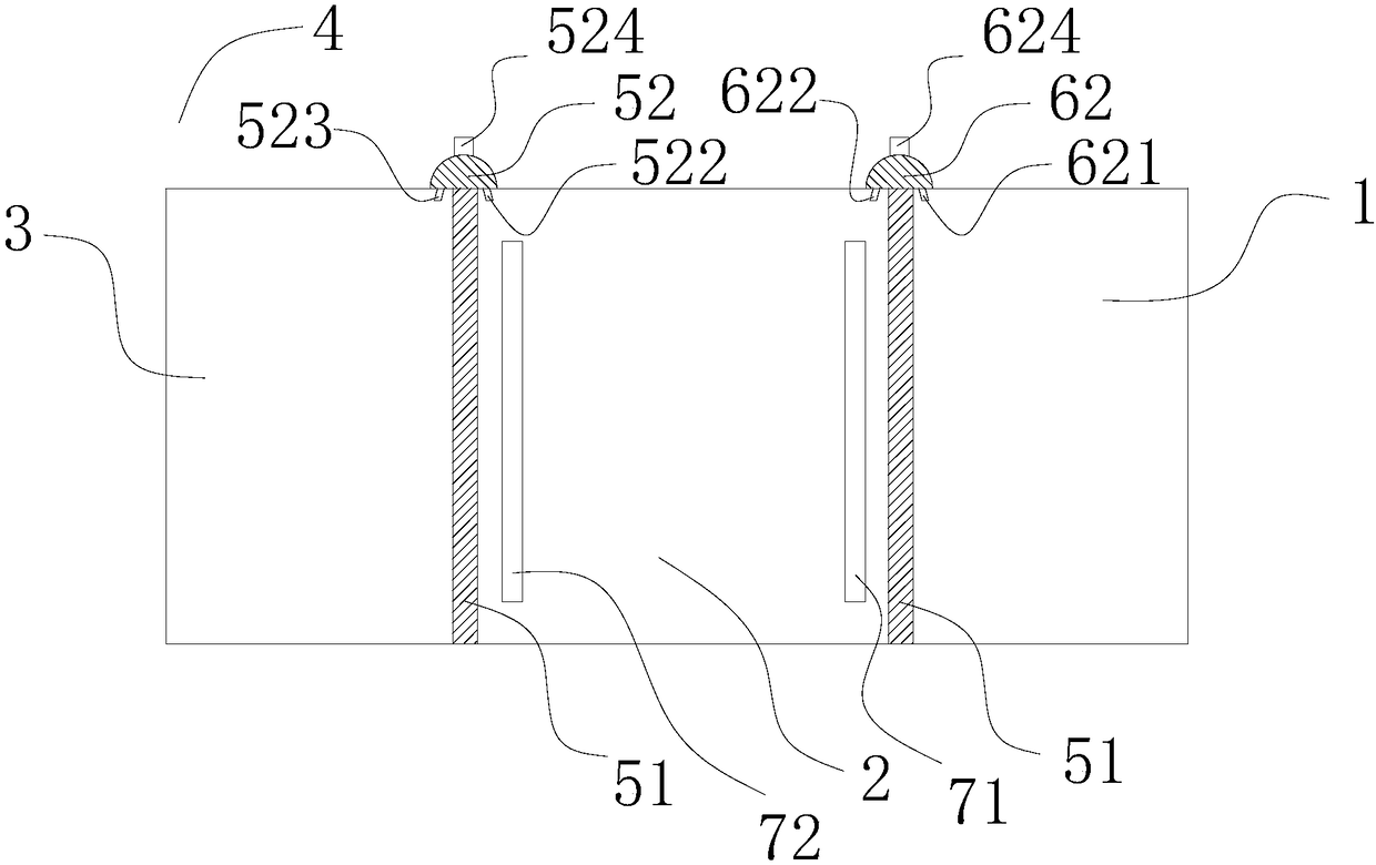 A concrete air curtain steam curing temperature control system