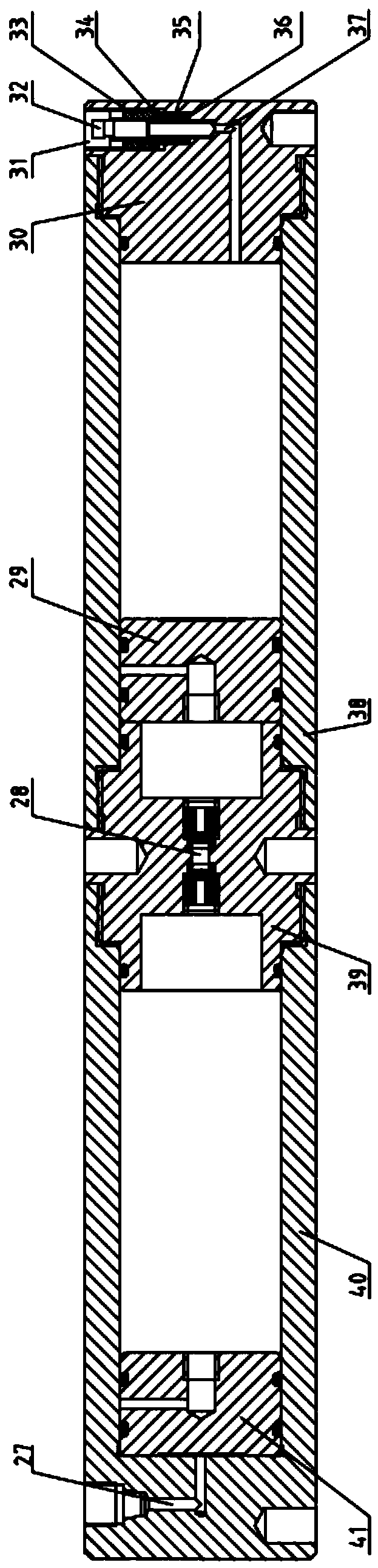 Electric deep-sea hydrothermal pressure-maintaining sampler