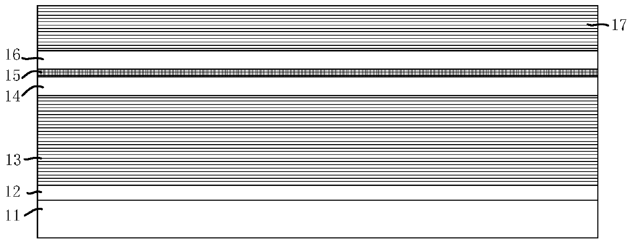 Proton injection grid VCSEL and preparation method thereof