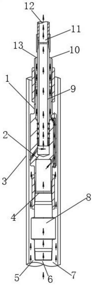 Novel oil pipe joint device