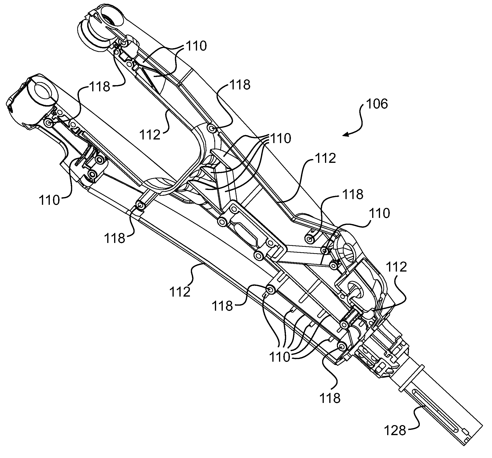 Tiller arm