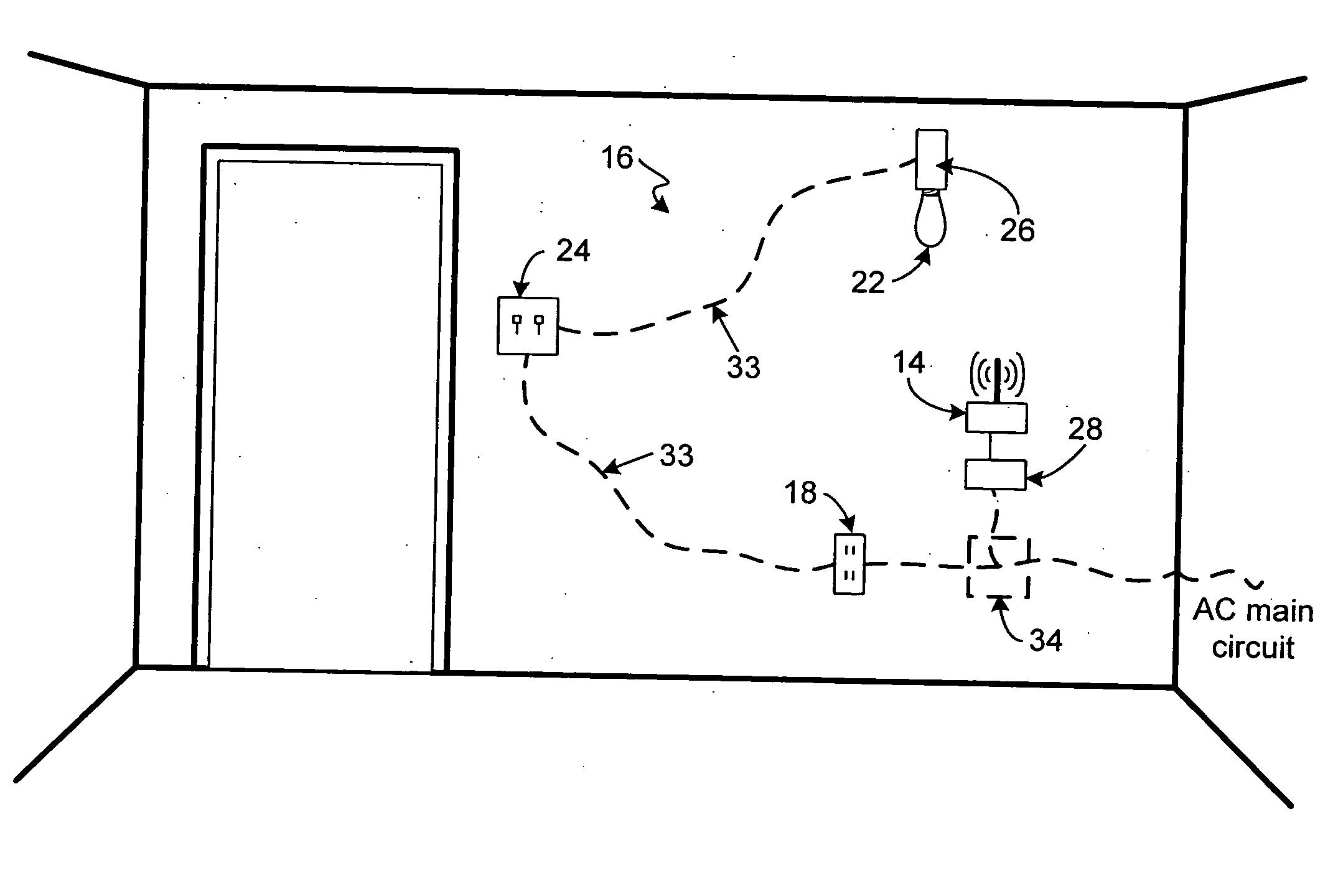Implementation of an RF power transmitter and network