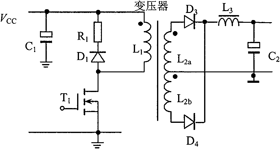 Technology for reducing switch power supply electromagnetic noise