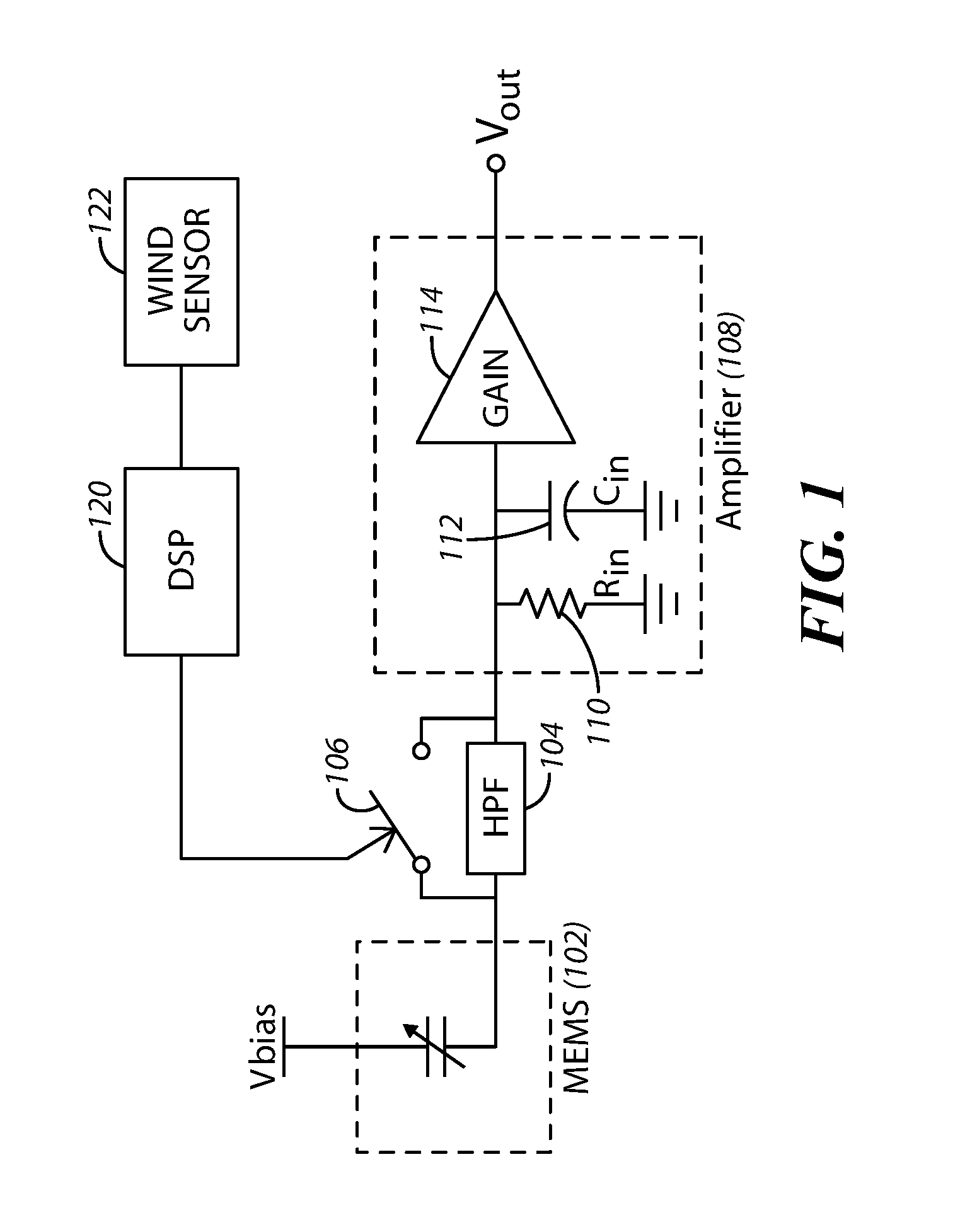 Microphone With Electronic Noise Filter