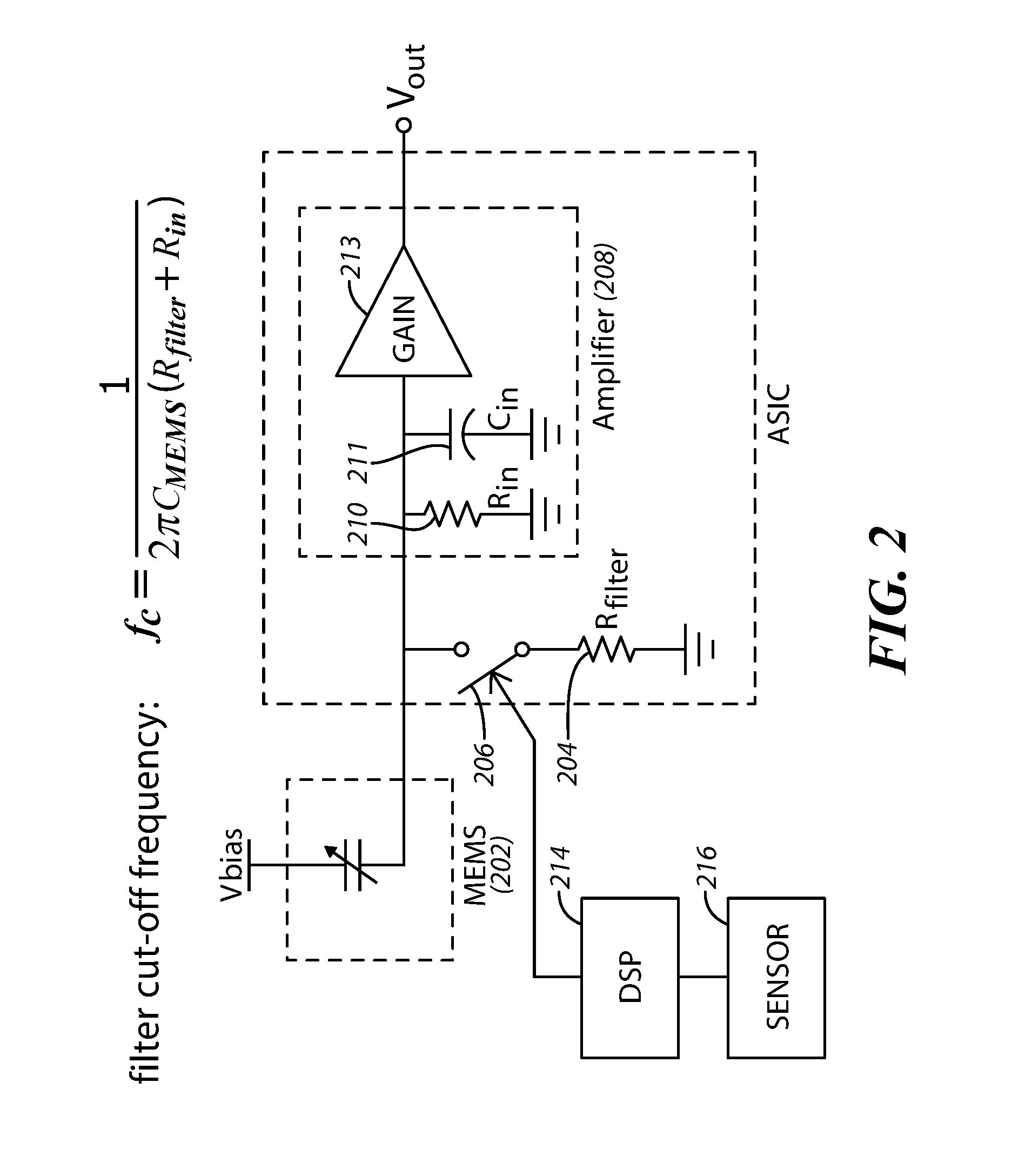 Microphone With Electronic Noise Filter