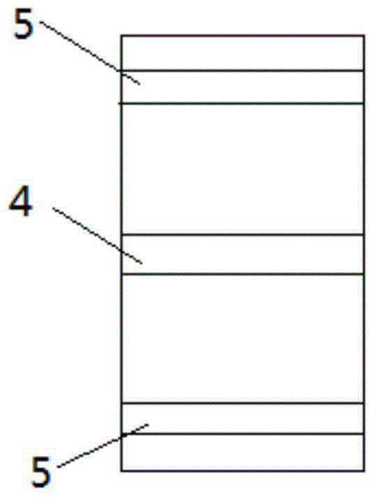 Self-insulation hollow block brick for wall and preparation method thereof