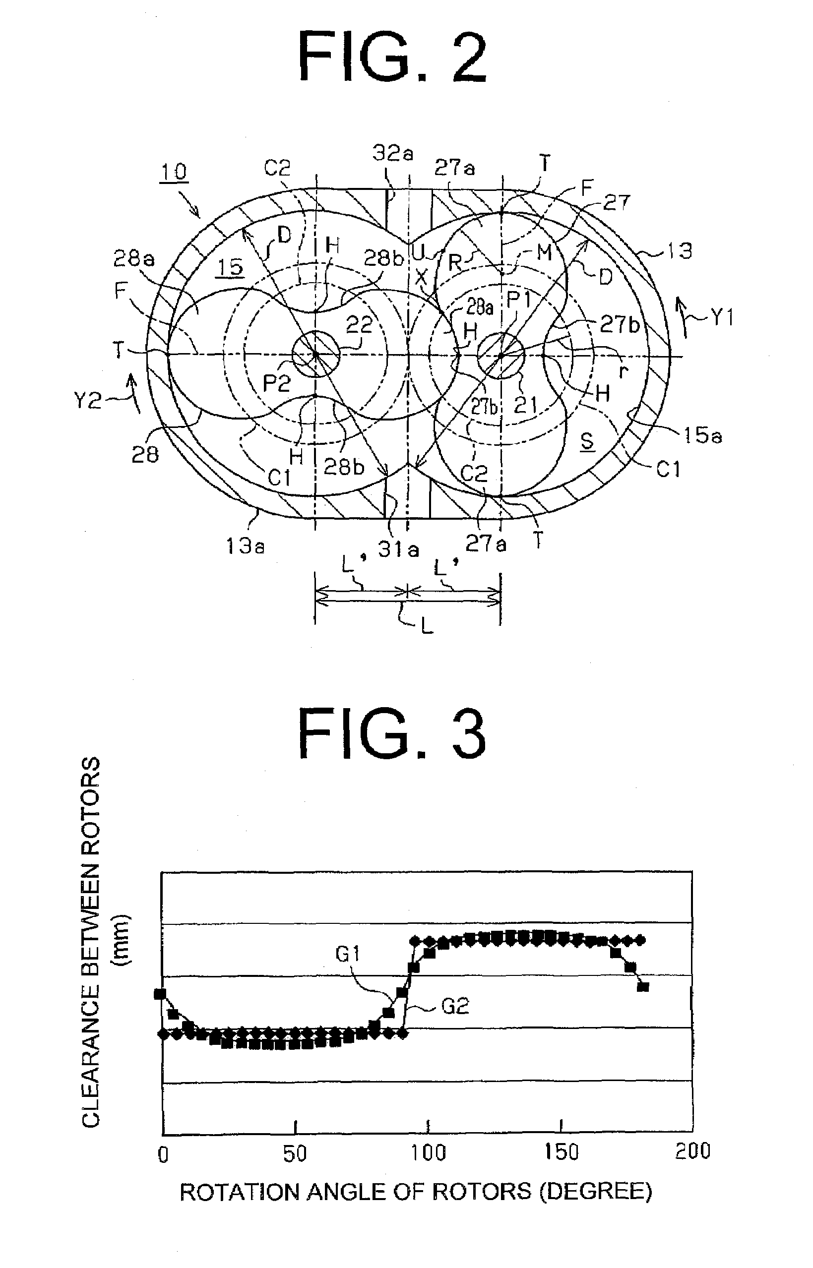 Roots type fluid machine