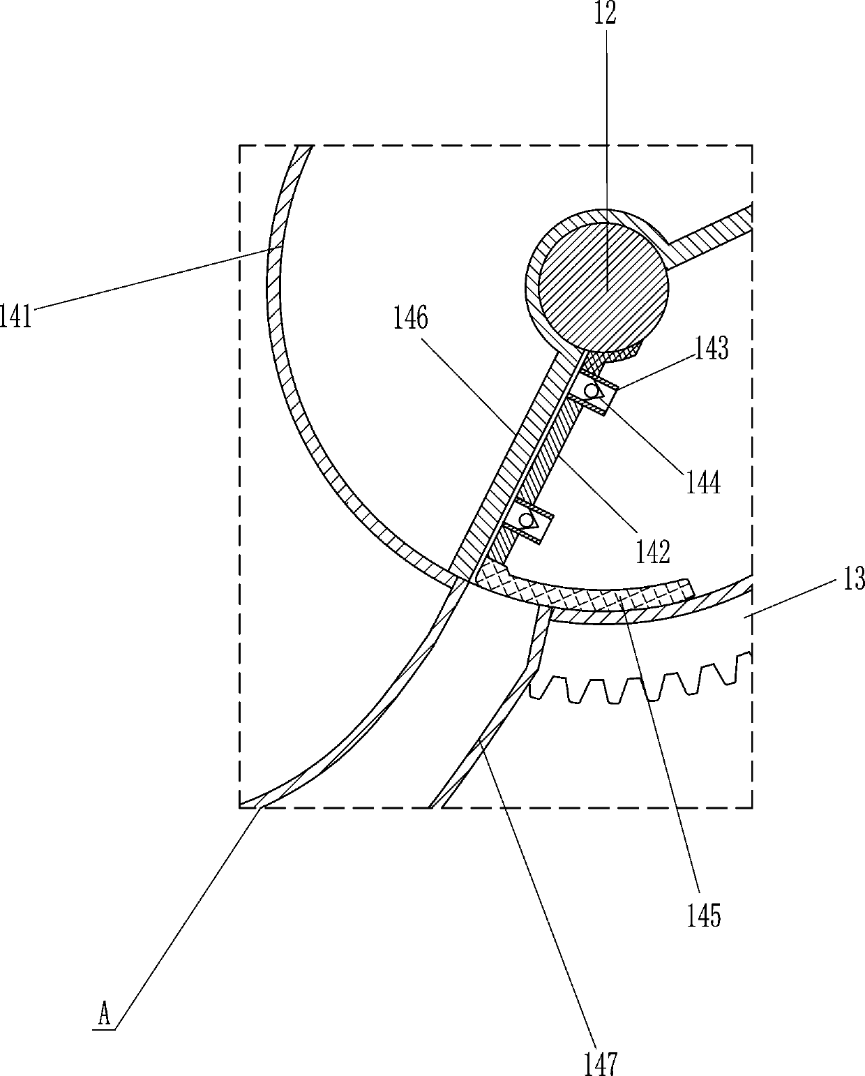 Integrated device for cutting off tops and irrigating pesticides for tobacco plants