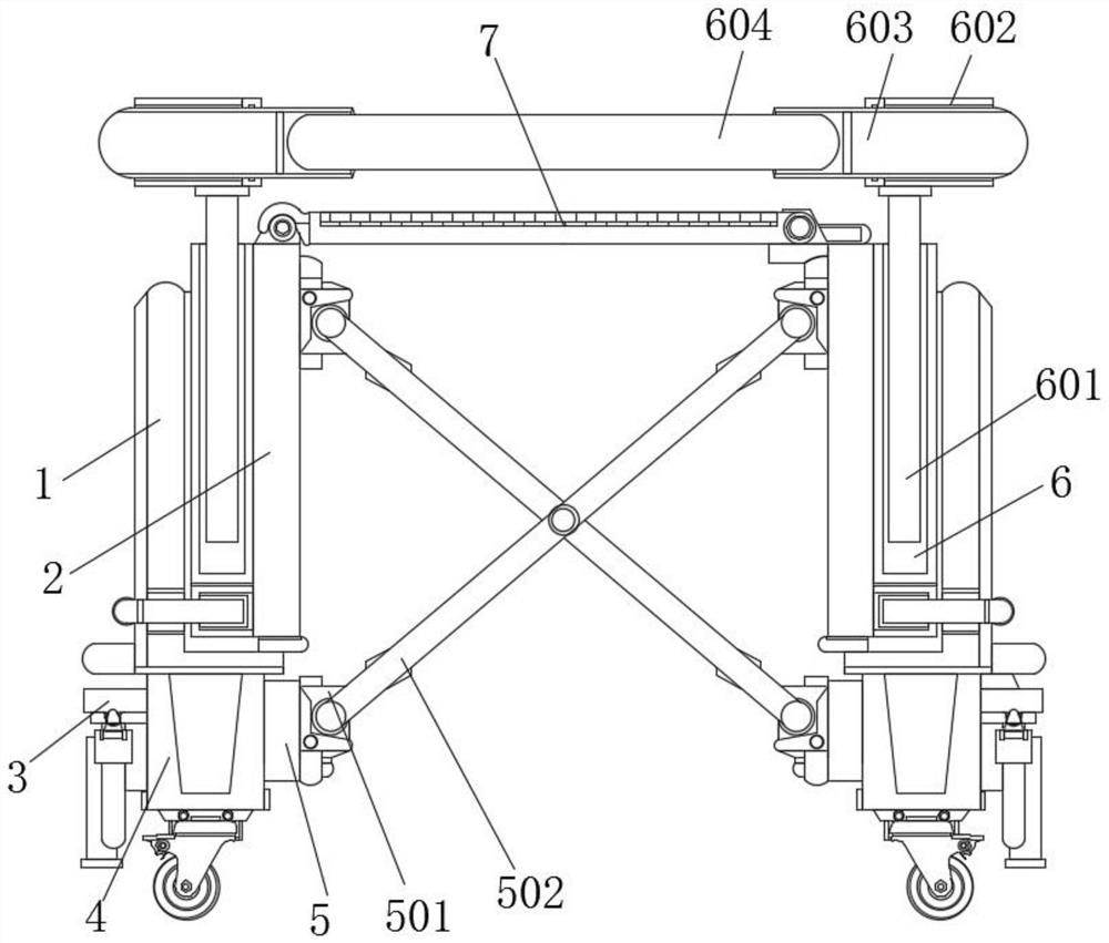 Scaffold easy to disassemble