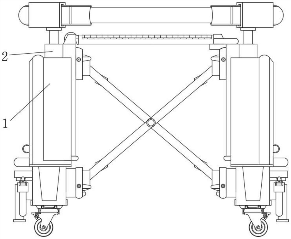 Scaffold easy to disassemble