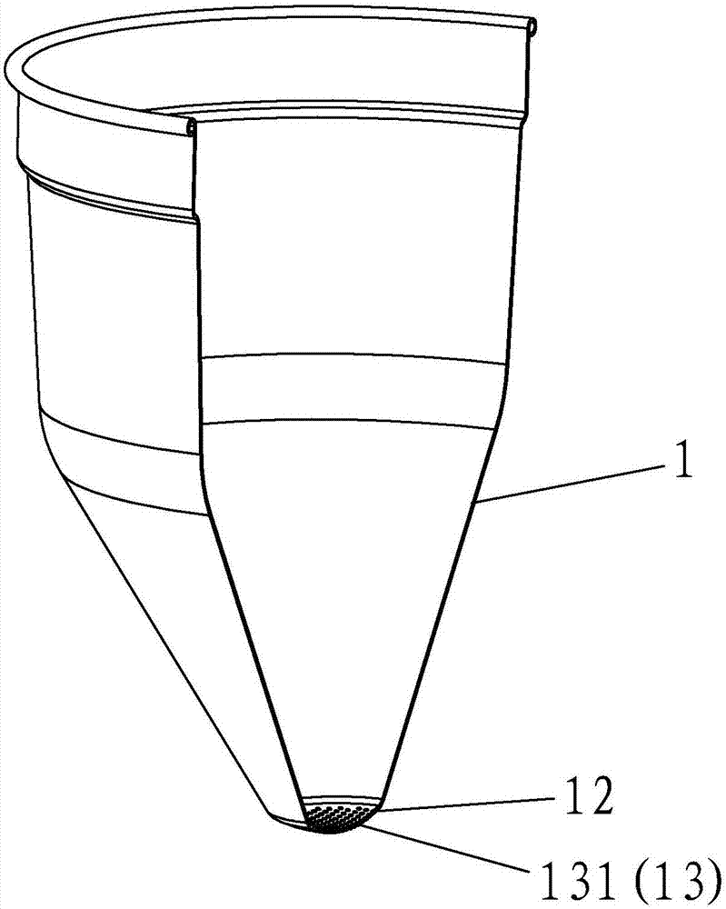 Milk powder brewing and mixing cabin and milk powder brewing machine