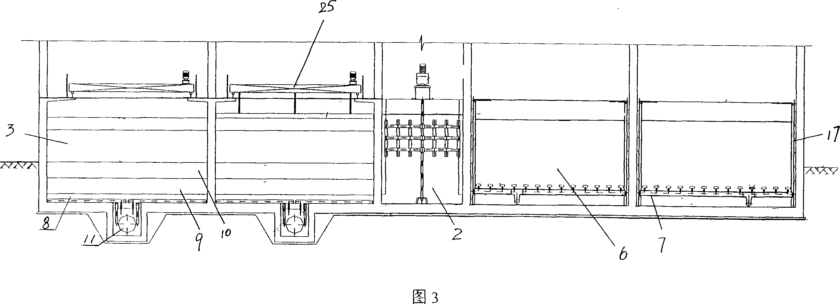 Air-float filter pool