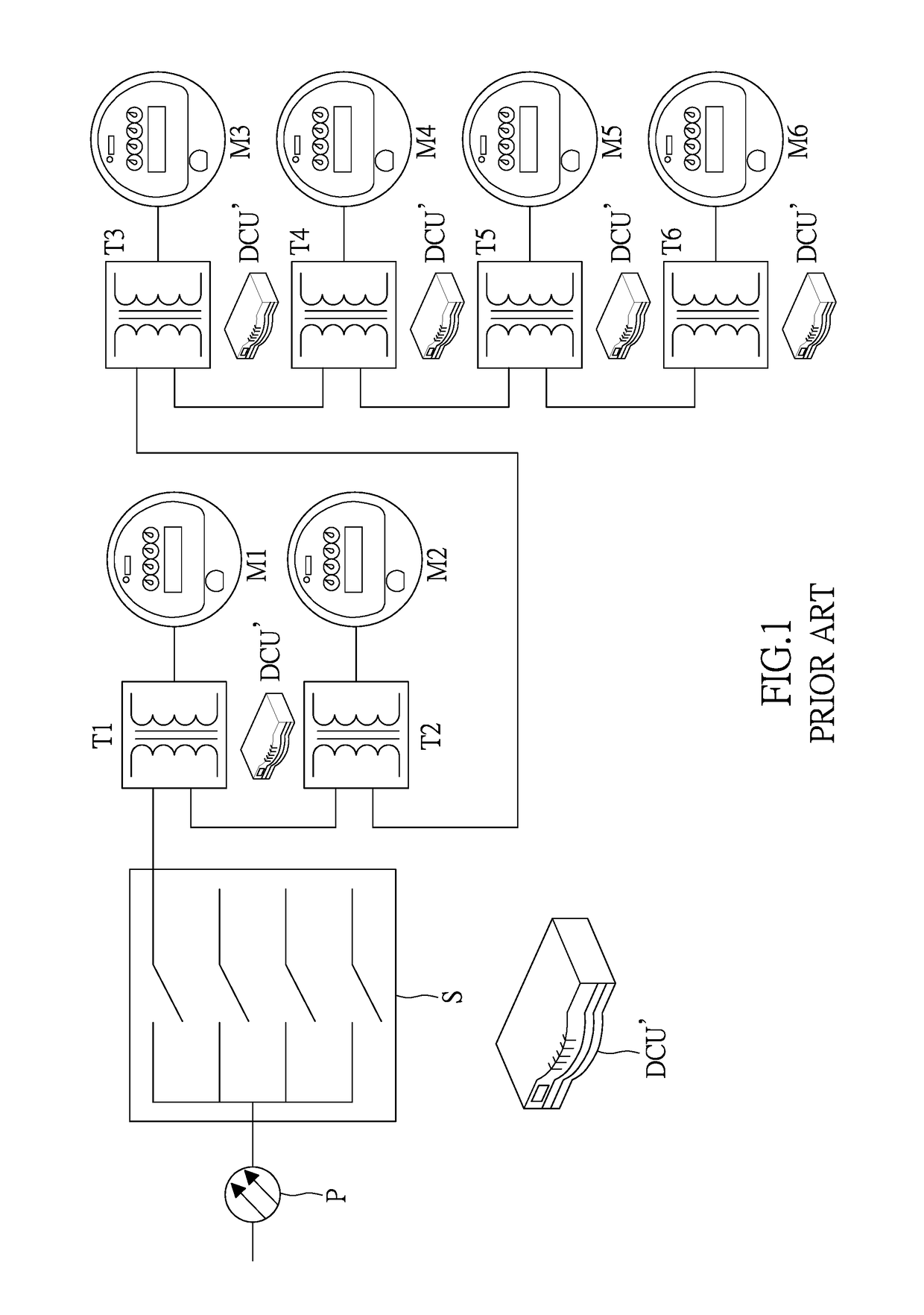 Advanced metering infrastructure system