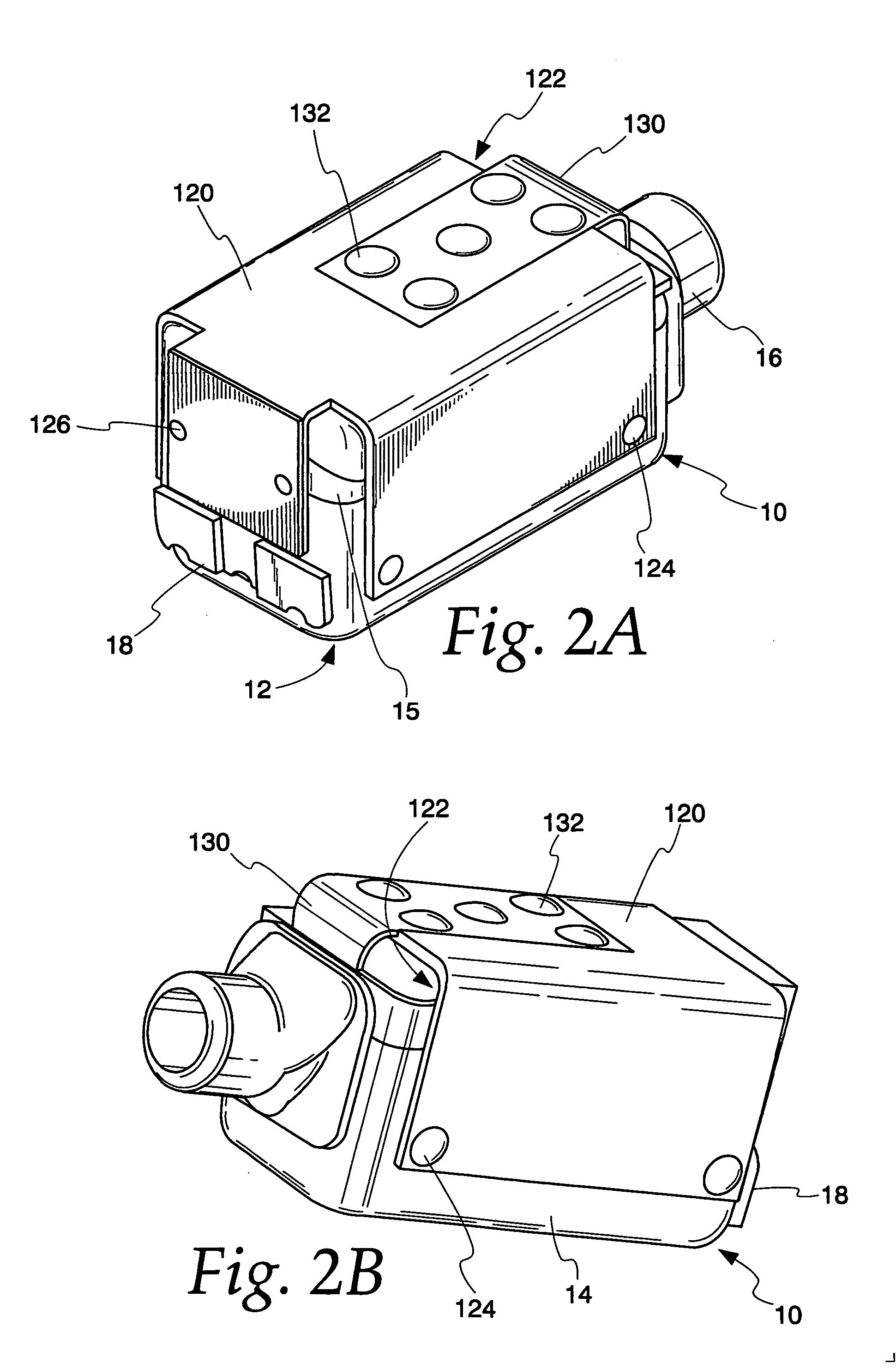 Acoustical receiver housing for hearing aids