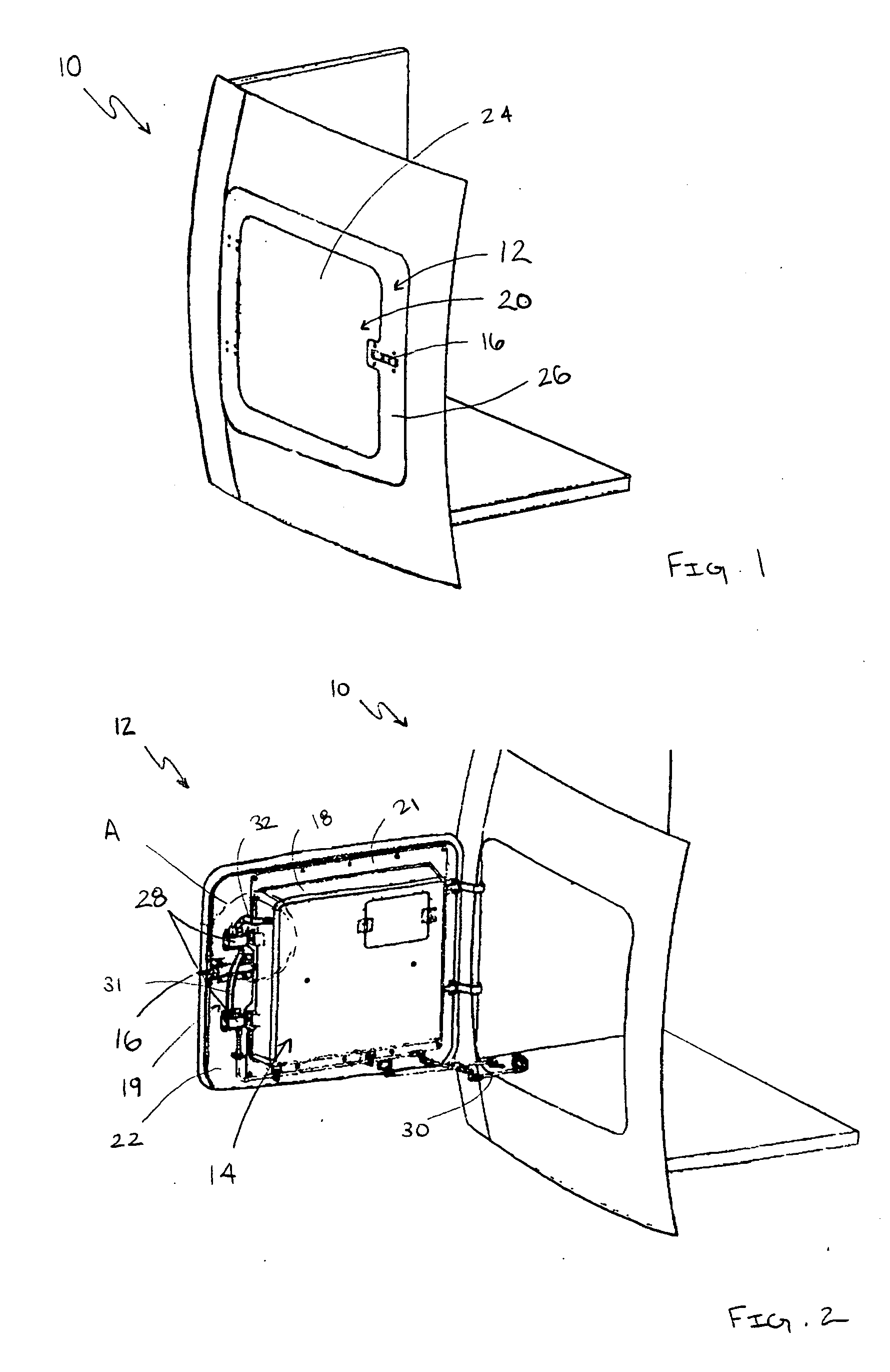 Pressure activated latch