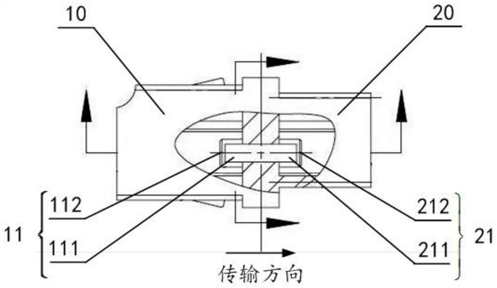 An optical fiber adapter and an optical fiber connection structure