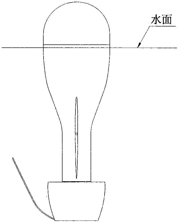 Underwater self-propulsion omnibearing sensor