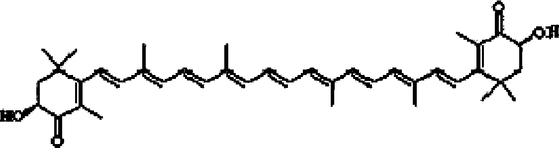 Novel method for high-efficiently producing astaxanthin by utilizing microalgae