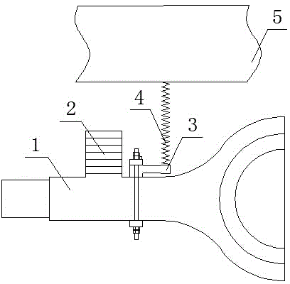 Simple vehicle weighing device and method